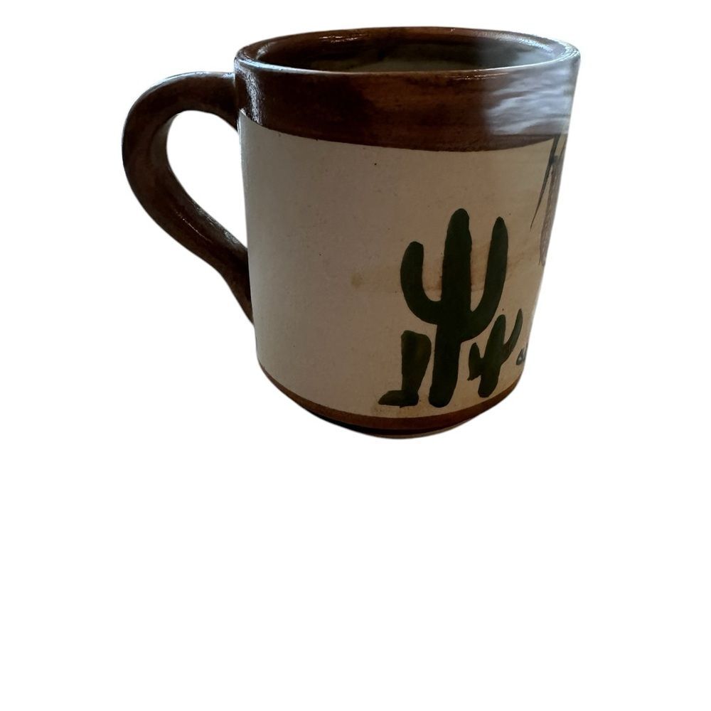 Mexican Stoneware Pottery Coffee Mug - Picture 2 of 7